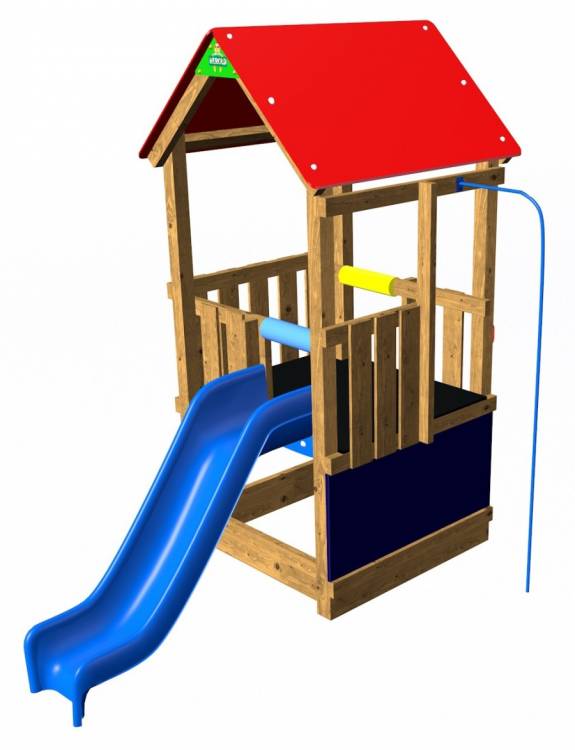 Obrázek k výrobku 35076 - Flexi věž se střechou - 100 T Premium .