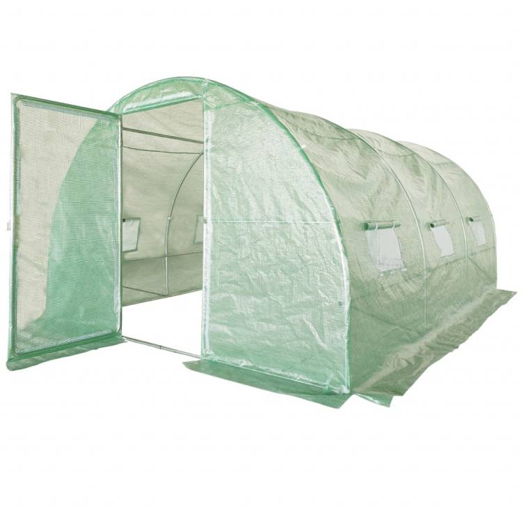 Obrázek k výrobku 94779 - Fóliovník 300x200x200 cm s pevnými dveřmi