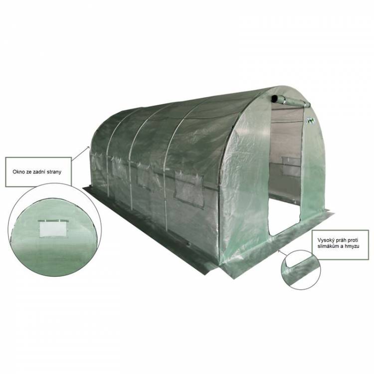 Obrázek k výrobku 78934 - Fóliovník zahradní 4x2,5x2m