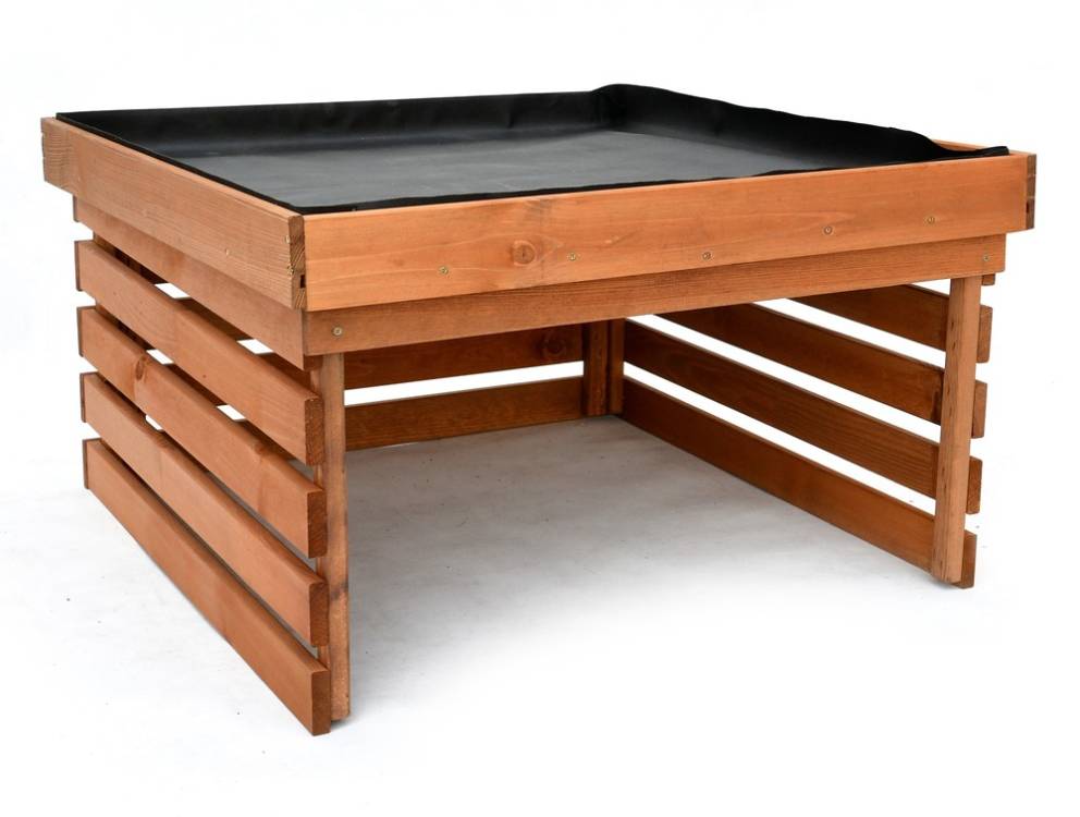 Obrázek k výrobku 91228 - GARÁŽ pro robotickou sekačku dřevěná