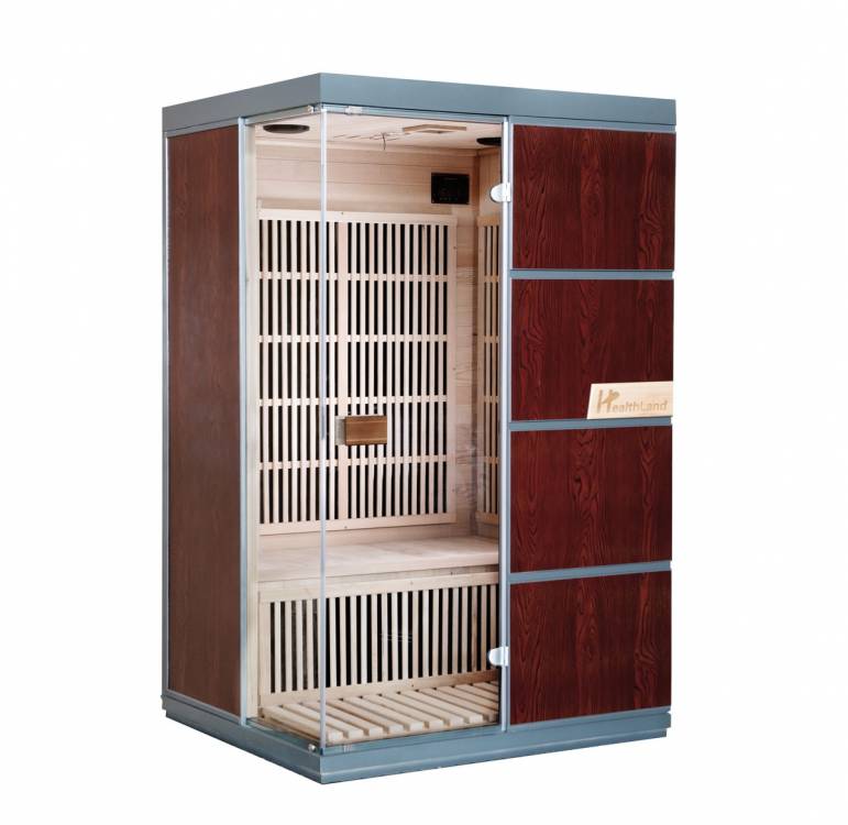 Obrázek k výrobku 67711 - HealthLand DeLuxe 2223 Carbon BT infrasauna
