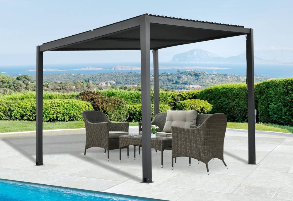 Obrázek k výrobku 68540 - hliníková pergola LANITPLAST BIOCLIMATIC 33