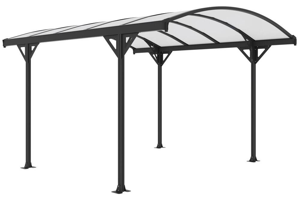 Obrázek k výrobku 94697 - Hliníkový přístřešek na auto ALLEN A - 366x302x230 cm