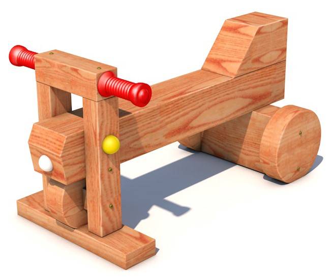 Obrázek k výrobku 39988 - Hravá lavička - Monkey