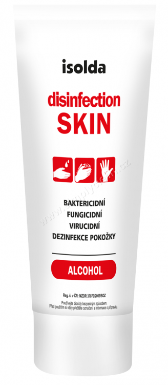 Obrázek k výrobku 67680 - ISOLDA DISINFECTION SKIN tuba dezinfekce na ruce bezoplachová
