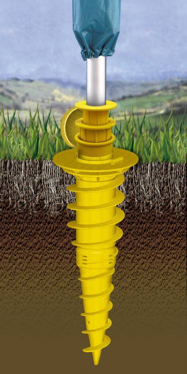 Obrázek k výrobku 52352 - JUWEL - dvojitý zemní šroub