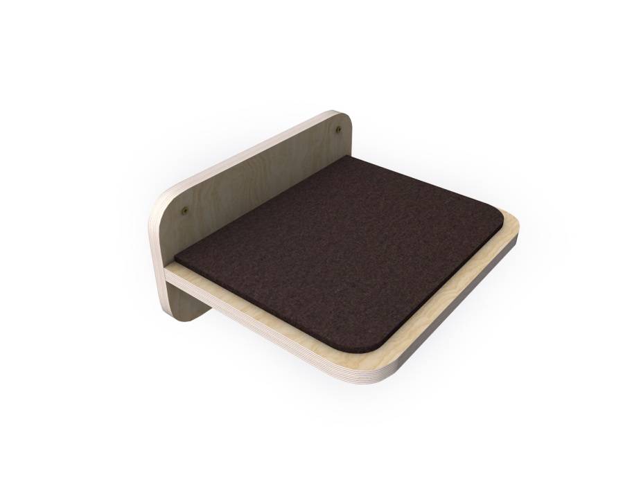 Obrázek k výrobku 54857 - Koberec hnědý pro malou polici 1 ks .