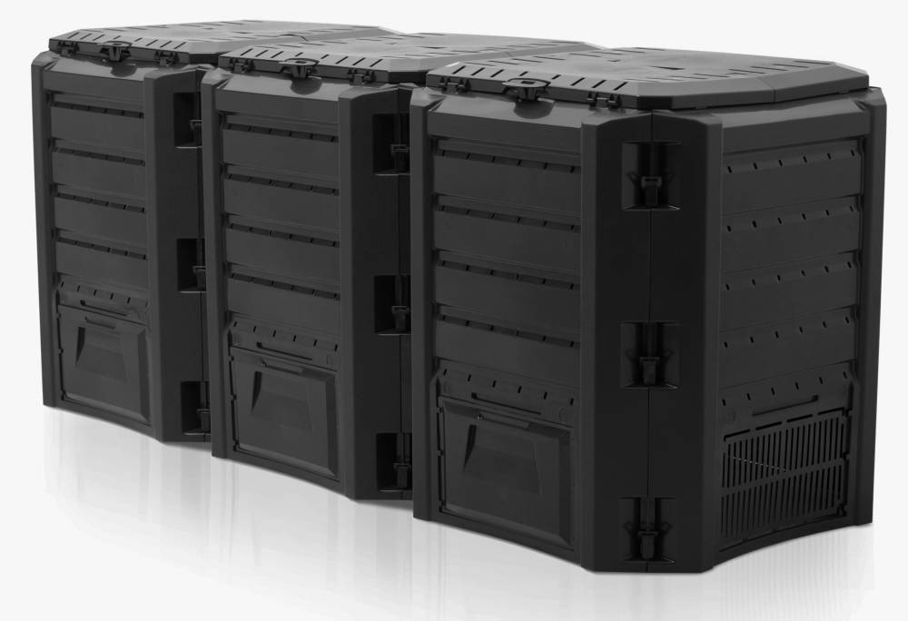 Obrázek k výrobku 82433 - Kompostér Prosperplast Compogreen 1200l černý