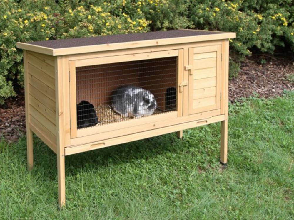 Obrázek k výrobku 81346 - Králíkárna KERBL BUDDY 116x52x82 cm