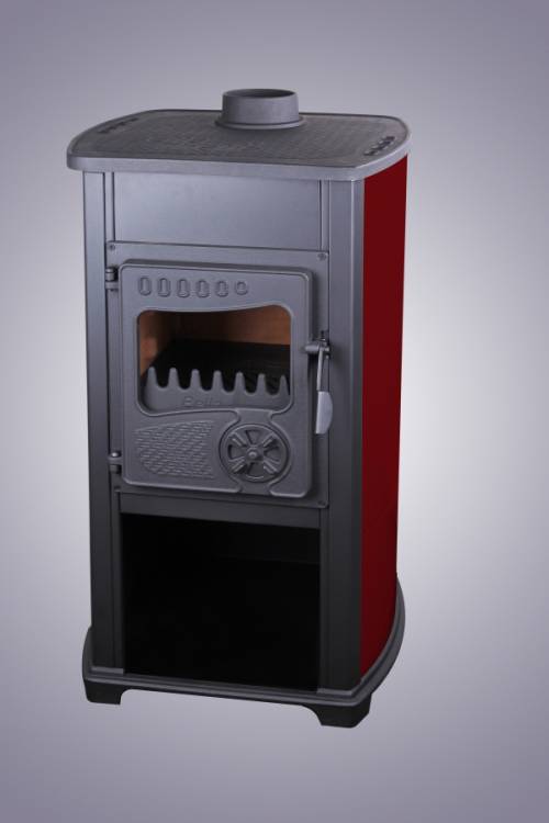 Obrázek k výrobku 77387 - Krbová kamna BELLA THALIA-BELLA THALIA bordó 5,4kW