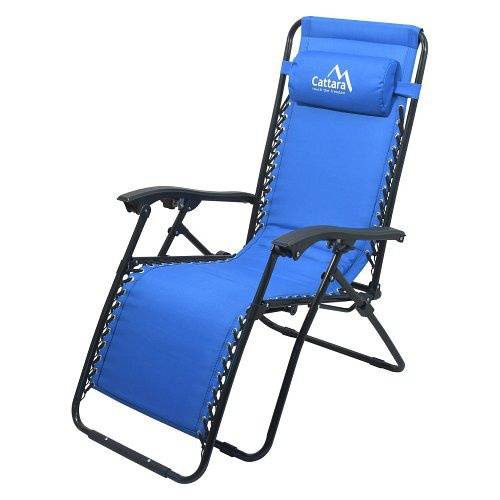 Obrázek k výrobku 67396 - Křeslo kempingové polohovací LIVORNO modré