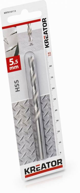 Obrázek k výrobku 48796 - KRT010113 - HSS vrták do kovu 5,5x93 mm