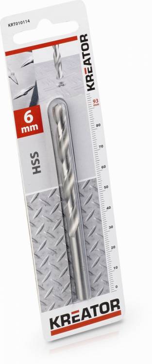 Obrázek k výrobku 48797 - KRT010114 - HSS vrták do kovu 6x93 mm