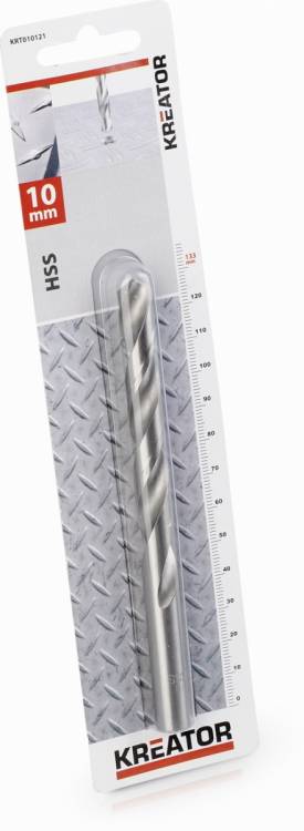Obrázek k výrobku 48804 - KRT010121 - HSS vrták do kovu 10x133 mm