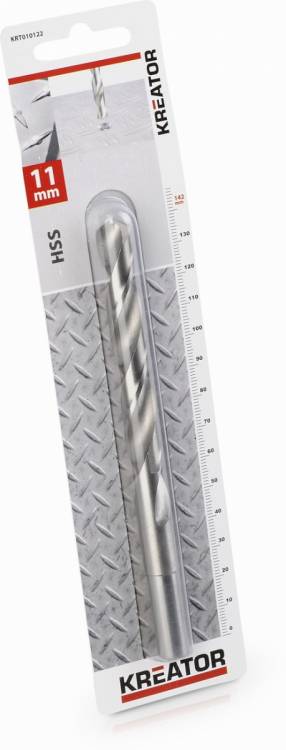 Obrázek k výrobku 48805 - KRT010122 - HSS vrták do kovu 11x142 mm