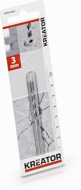 Obrázek k výrobku 48808 - KRT010401 - Vrták do betonu 3x70 mm
