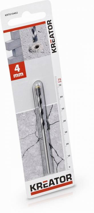 Obrázek k výrobku 48809 - KRT010402 - Vrták do betonu 4x75 mm