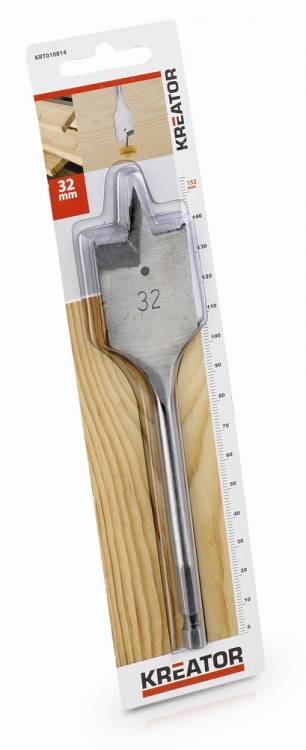 Obrázek k výrobku 36965 - KRT010814 - Plochý vrták do dřeva 32 x 152 mm