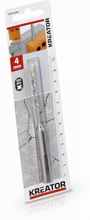 Obrázek k výrobku 49073 - KRT010901 - Vrták SDS PLUS do betonu 4x110 mm