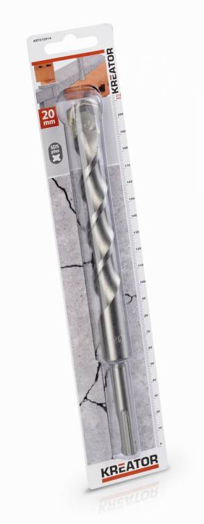 Obrázek k výrobku 49086 - KRT010914 - Vrták SDS PLUS do betonu 20x210 mm
