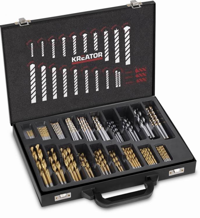 Obrázek k výrobku 36932 - KRT012800 - 120ks sada Profesionálních vrtáků