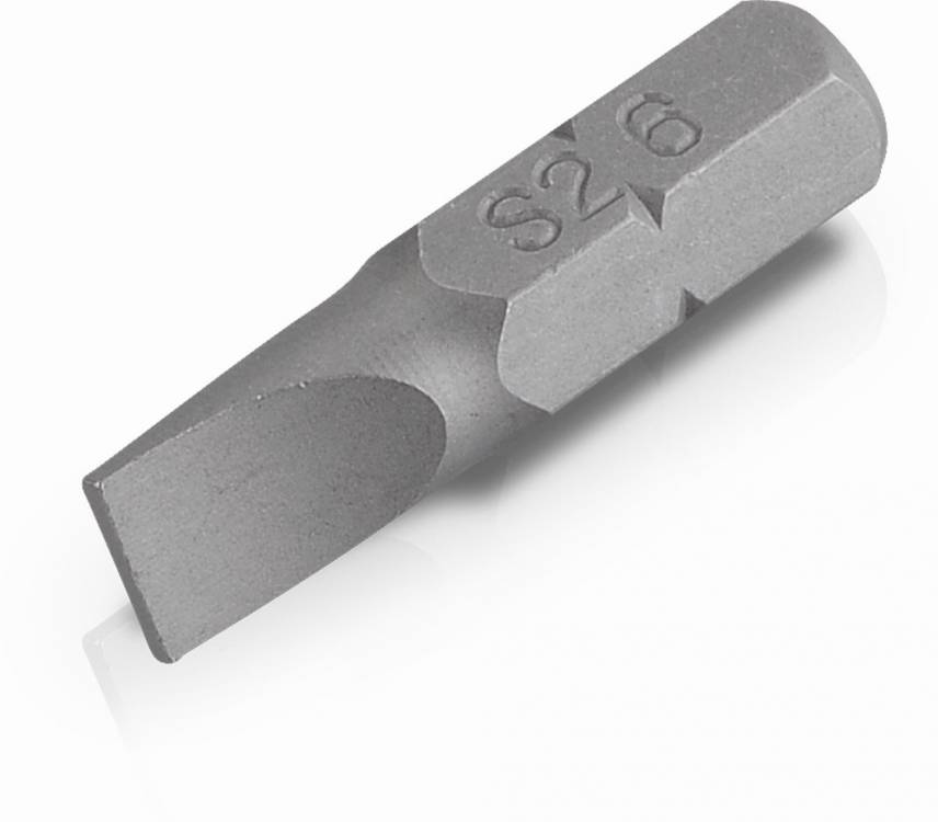 Obrázek k výrobku 37110 - KRT061320 - 2 ks Bitů FL6 x 1.0 mm 25 mm