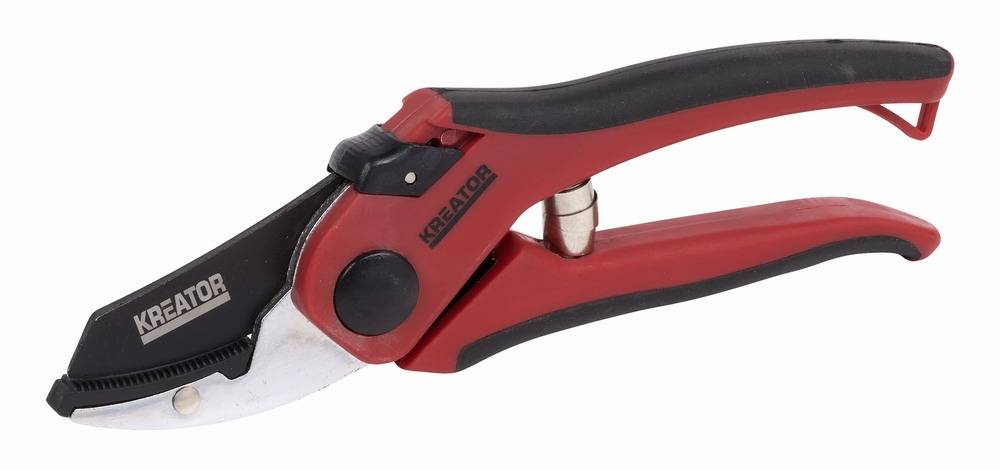 Obrázek k výrobku 37481 - KRTGR1002 - Nůžky zahradnické 205mm kovadlinkové