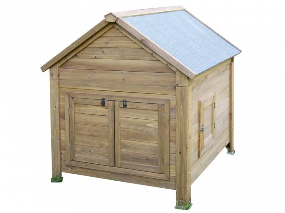 Obrázek k výrobku 81305 - Kurník pro slepice, domek pro králíky KERBL 105x100x108 cm