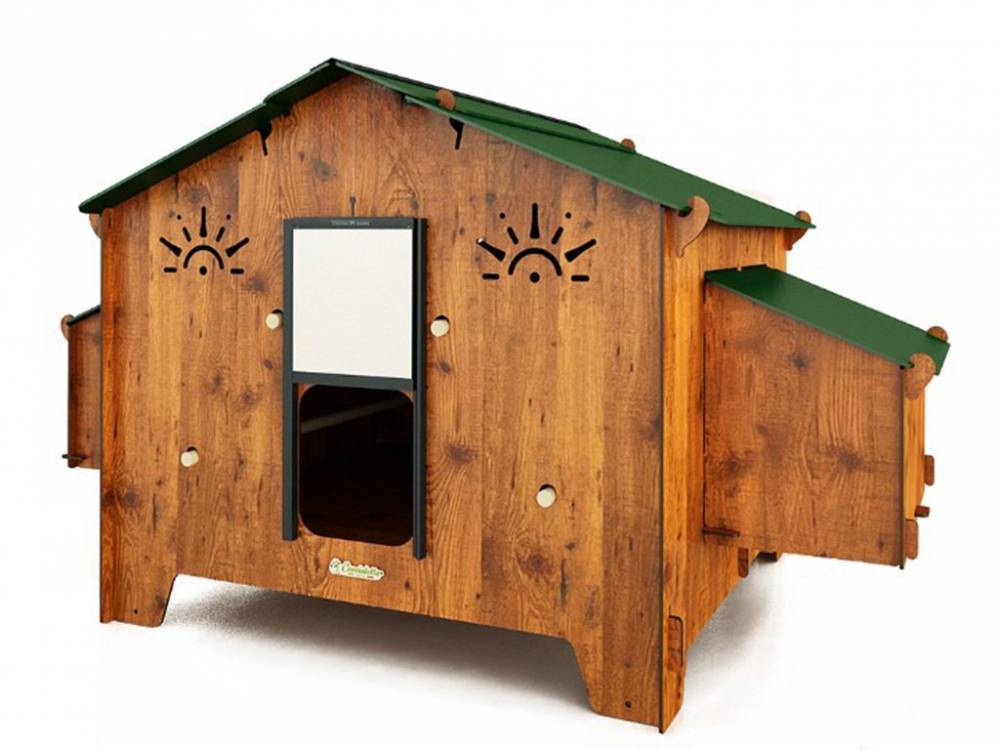 Obrázek k výrobku 79931 - Kurník pro slepice POLLY CHALET 4XL