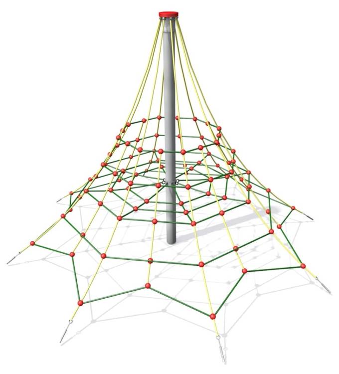 Obrázek k výrobku 48447 - Lanová pyramida Monkey