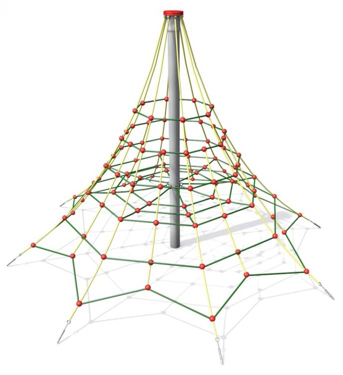 Obrázek k výrobku 48448 - Lanová pyramida Monkey
