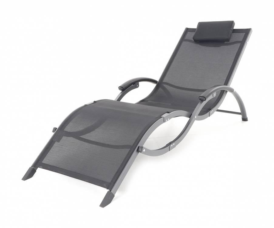 Obrázek k výrobku 73587 - Lehátko VIOLA De Luxe (Black)