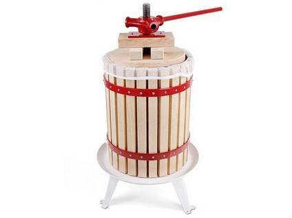 Obrázek k výrobku 77081 - Lis na ovoce 12l ruční plus rouška