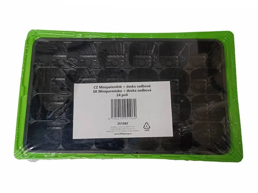 Obrázek k výrobku 79032 - Mini pařeniště + deska sadbová 24 polí