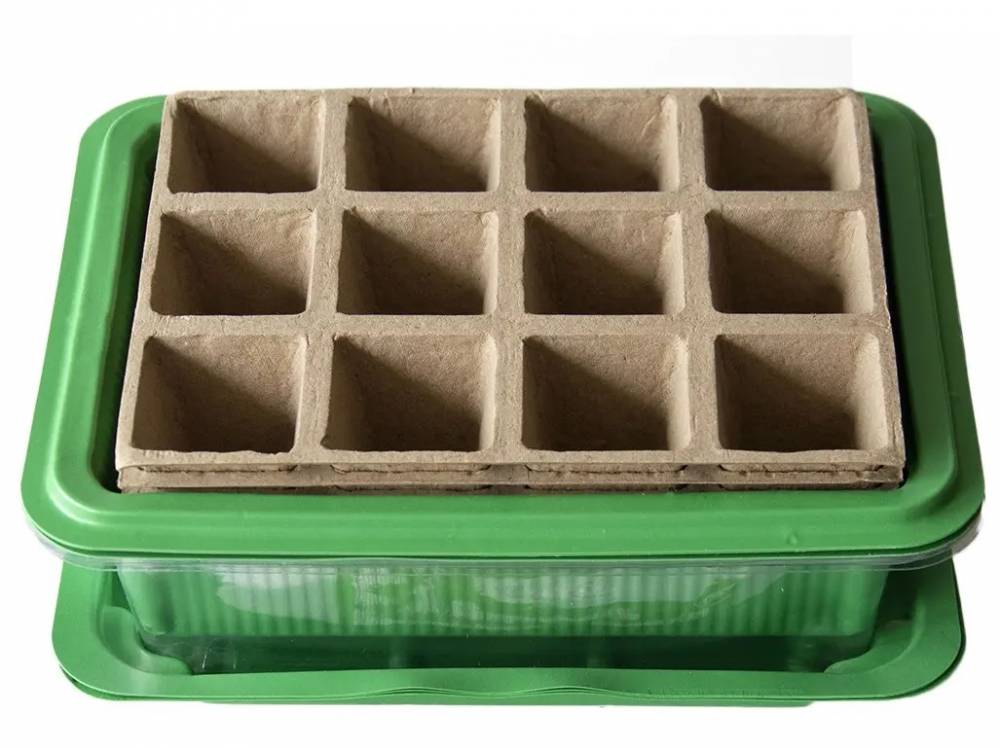 Obrázek k výrobku 79034 - Minipařeniště + papírová sadbová deska - 12 polí, 3 SADY v balení