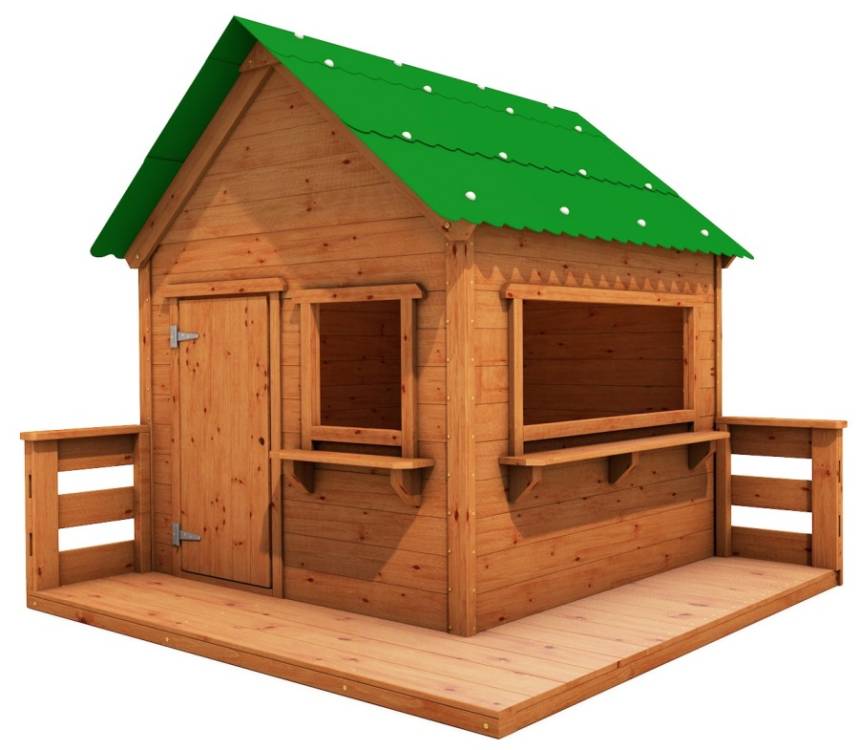 Obrázek k výrobku 92408 - Monkey dětský domek - Eliáš B - Zelená DD0002Z