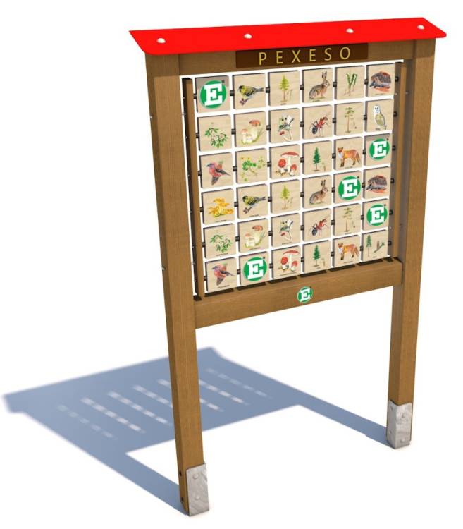 Obrázek k výrobku 91065 - Monkeys Edukační panel Pexeso - Les 160 Monkeys Edukační panel Pexeso - Les 160