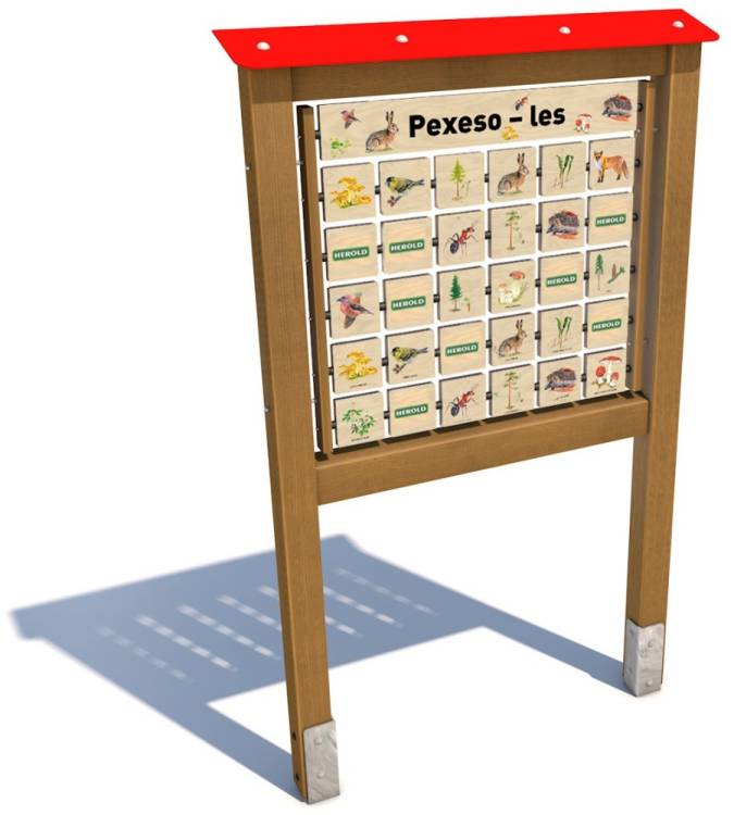 Obrázek k výrobku 91066 - Monkeys Edukační panel Pexeso - Les 200