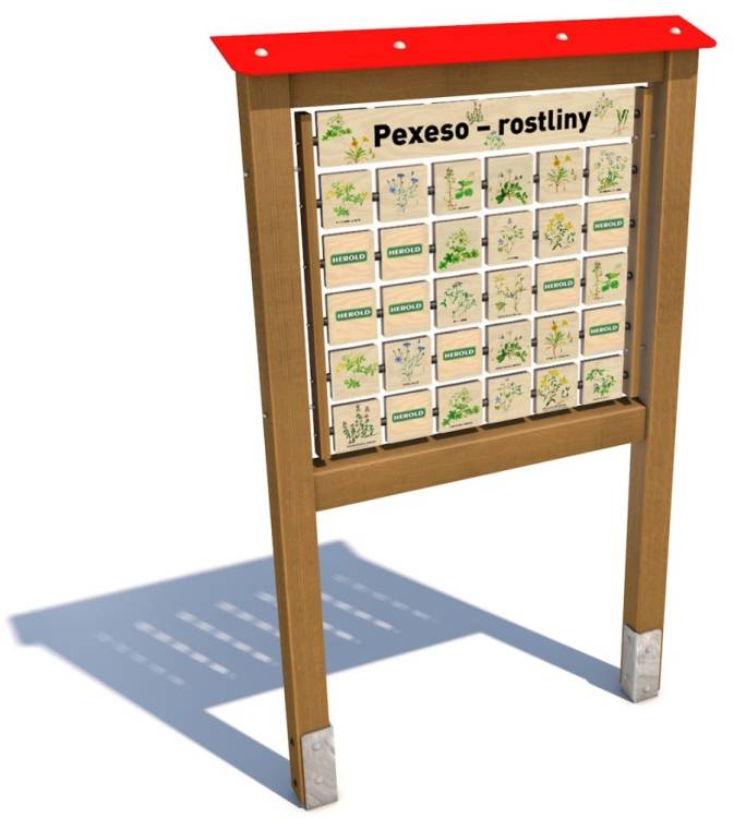 Obrázek k výrobku 91072 - Monkeys Edukační panel Pexeso - Rostliny 200