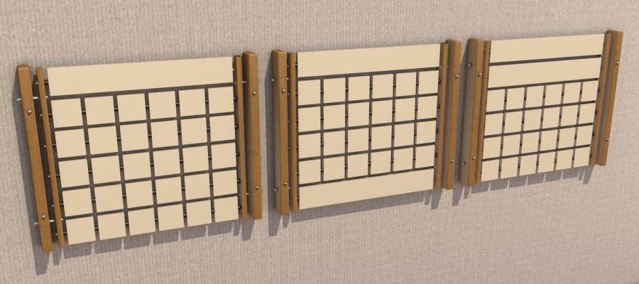 Obrázek k výrobku 91082 - Monkeys Edukační panel pexeso ZAKÁZKA na stěnu