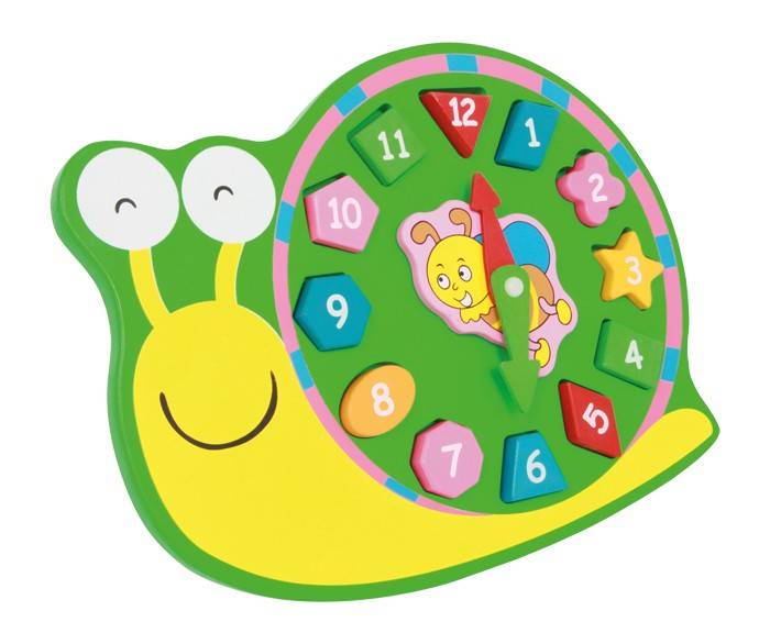 Obrázek k výrobku 28143 - Motorické hodiny Šnek Motorické hodiny Šnek