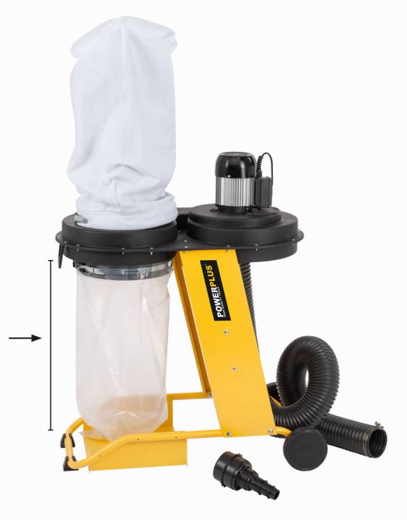 Obrázek k výrobku 76616 - Náhradní vak na piliny pro POWX2090 plastový 5ks