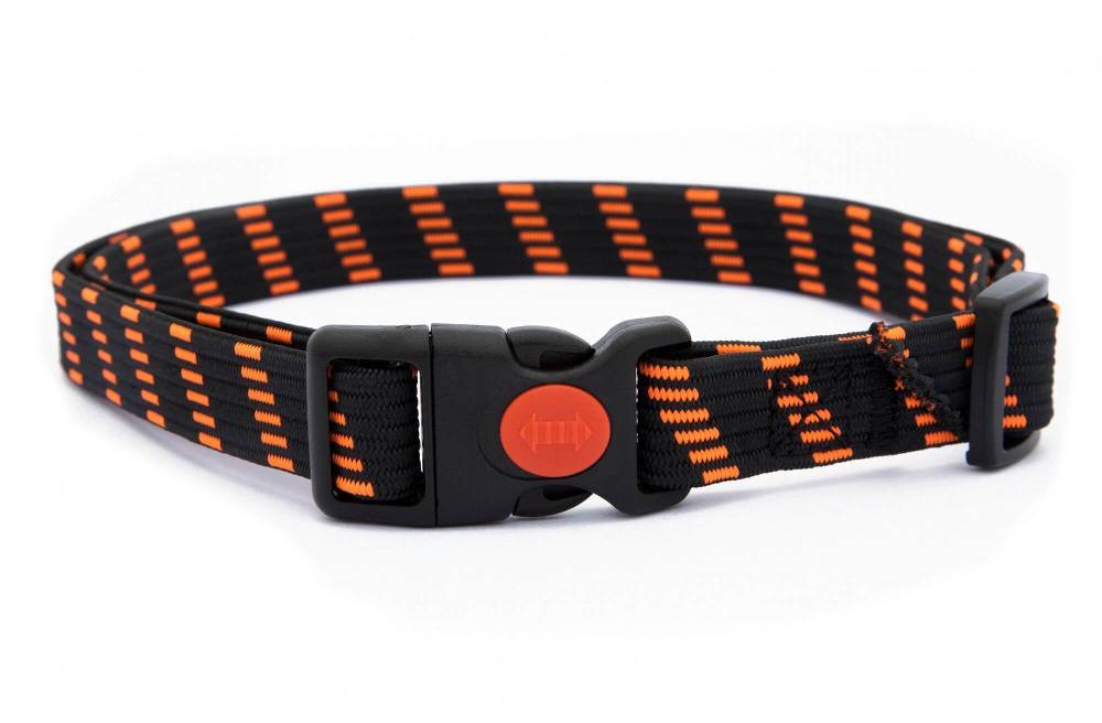 Obrázek k výrobku 75545 - Obojek guma, černo-oranžový