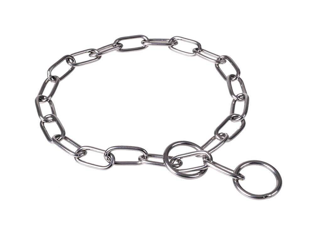 Obrázek k výrobku 75618 - Obojek stahovací, oválná oka, nerez