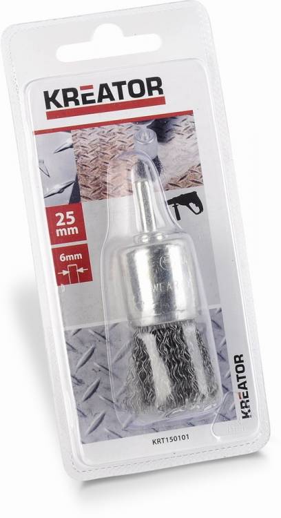 Obrázek k výrobku 15062 - Ocelový kartáč na vrtačky 25mm