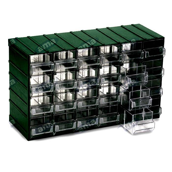 Obrázek k výrobku 2756 - Organizér na spojovací materiál 24 zásuvek