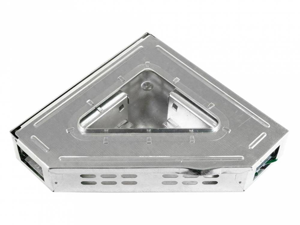 Obrázek k výrobku 81703 - Past na myši domečková AGF rohová 90°, s průhledným krytem