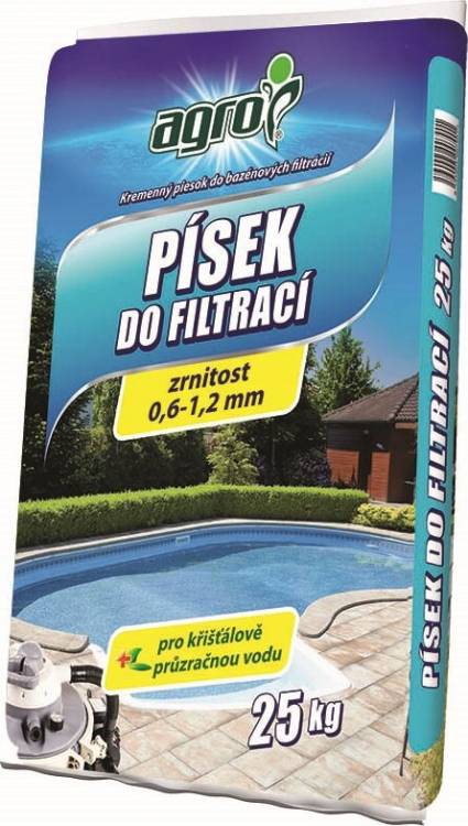 Obrázek k výrobku 76513 - Písek do bazénové filtrace 0,6-1,2 mm 25 kg