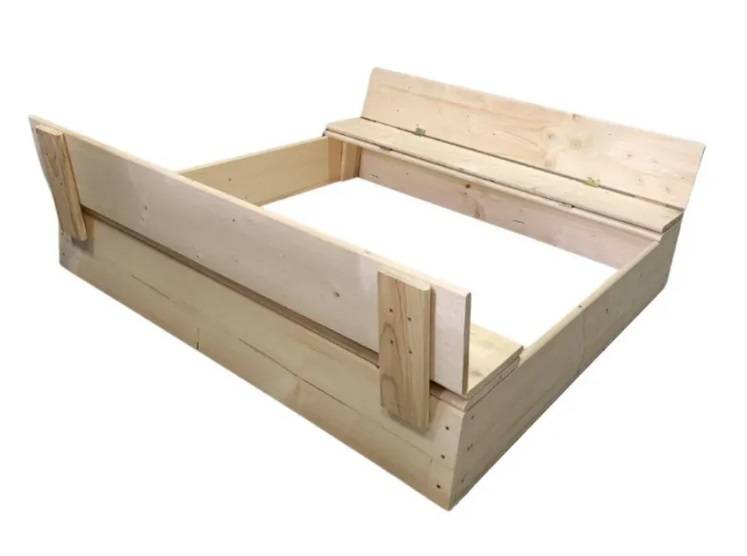 Obrázek k výrobku 91737 - Pískoviště 120x120x20 cm