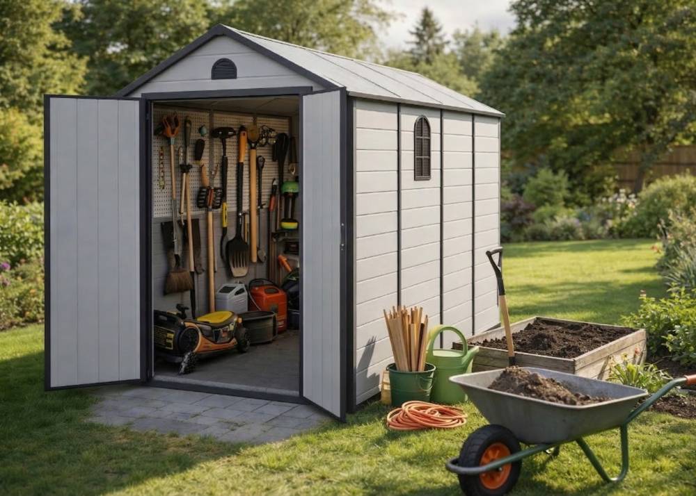 Obrázek k výrobku 82587 - plastový domek LANITPLAST LONGFORD 612 LG4020